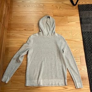Theory Waffle Hoodie - Gray - Small